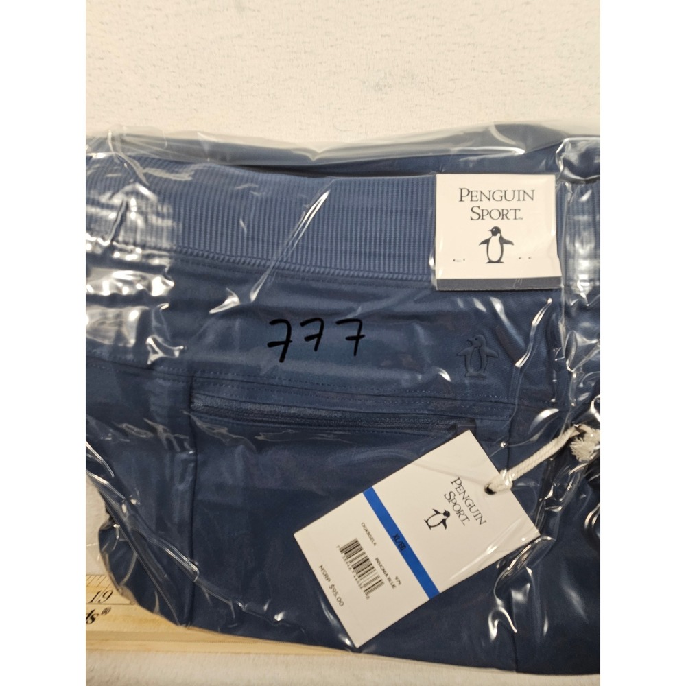 Original Penguin Sport Mens XL Blue Joggers‎ Moisture Wicking Athletic Pants NWT - Picture 10 of 10